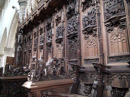 Choir Stalls at Saint Gertrude's Church, Leuven