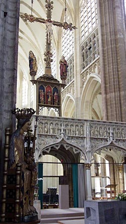 Inside Saint Peter's Church, Leuven 