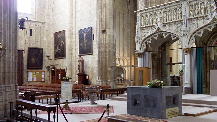Inside Saint Peter's Church, Leuven