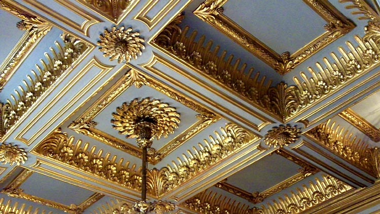 Ceiling inside Town Hall, Leuven