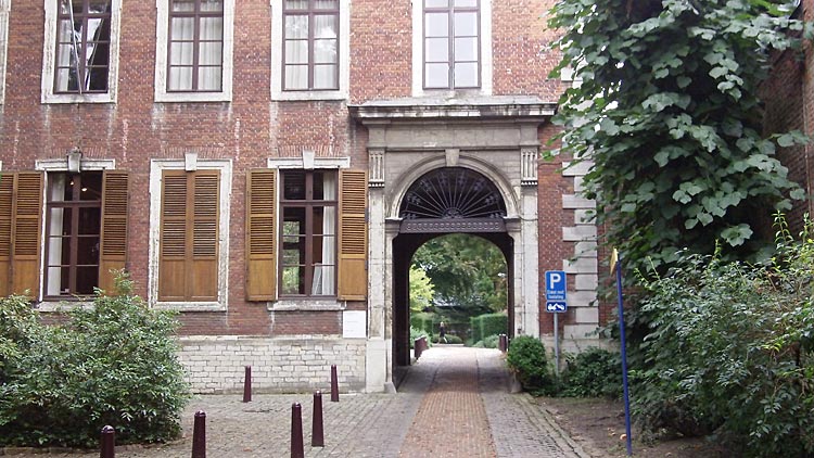 Entrance Atrecht College, Naamse Straat, Leuven
